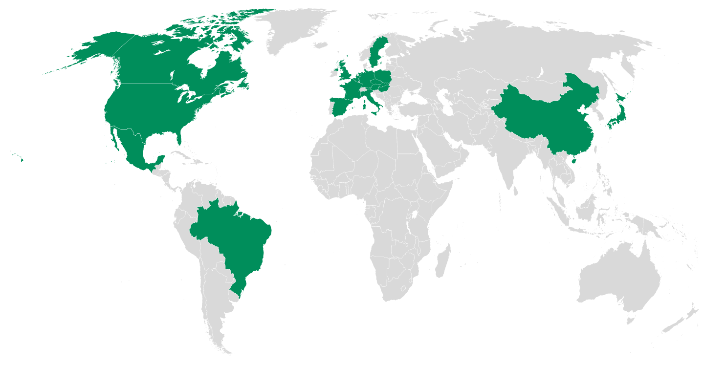 Prologis World Map Prologis World Map