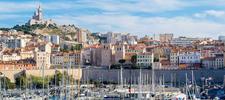 buildings in Marseille, France