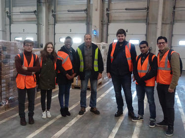 Visit of the Kusmi Logistics Facility at Le Havre
