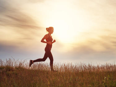 Running woman Running woman