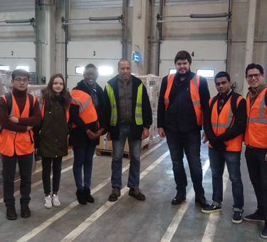 Visit of the Kusmi Logistics Facility at Le Havre