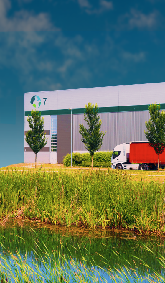 Extérieur d'un bâtiment Prologis Extérieur d'un bâtiment Prologis